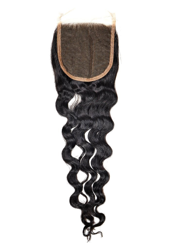 Brazilian Loose Wave Virgin Closure - Modern Angles HAIR
