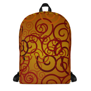 Designer Fashionable Backpack - Modern Angles HAIR