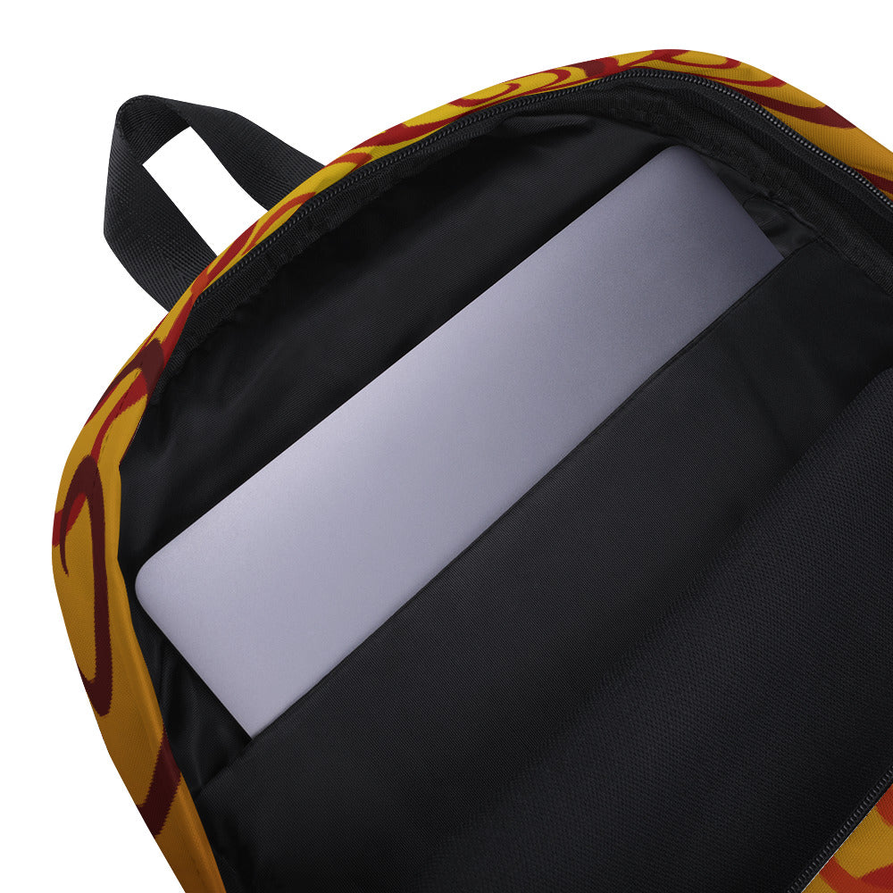 Designer Fashionable Backpack - Modern Angles HAIR