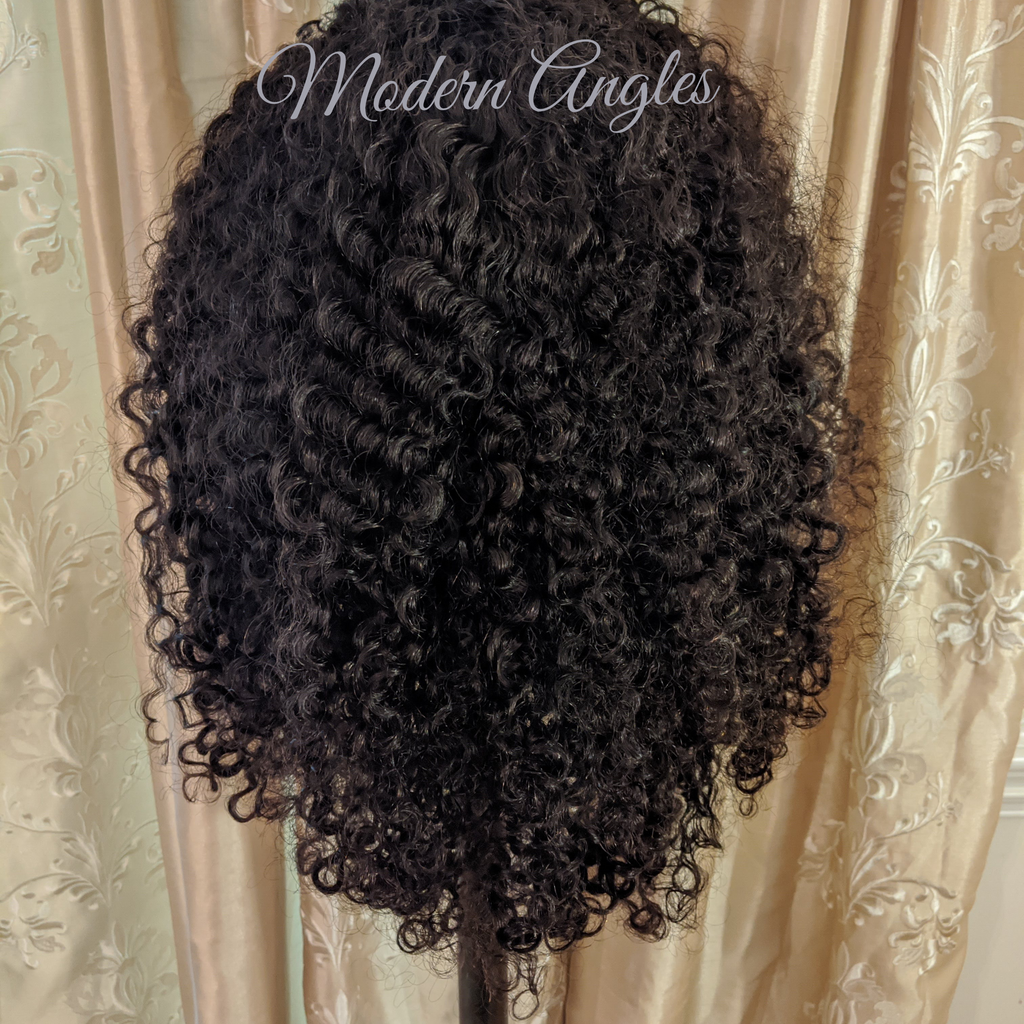 22" Long Burma Curly Wig - Modern Angles HAIR