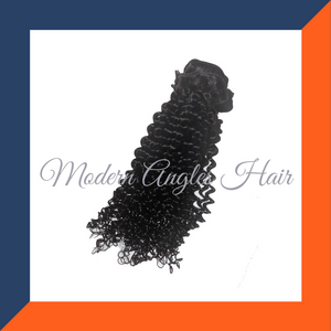 Kinky Curly Clip In Hair Extensions 10 pieces - Modern Angles HAIR